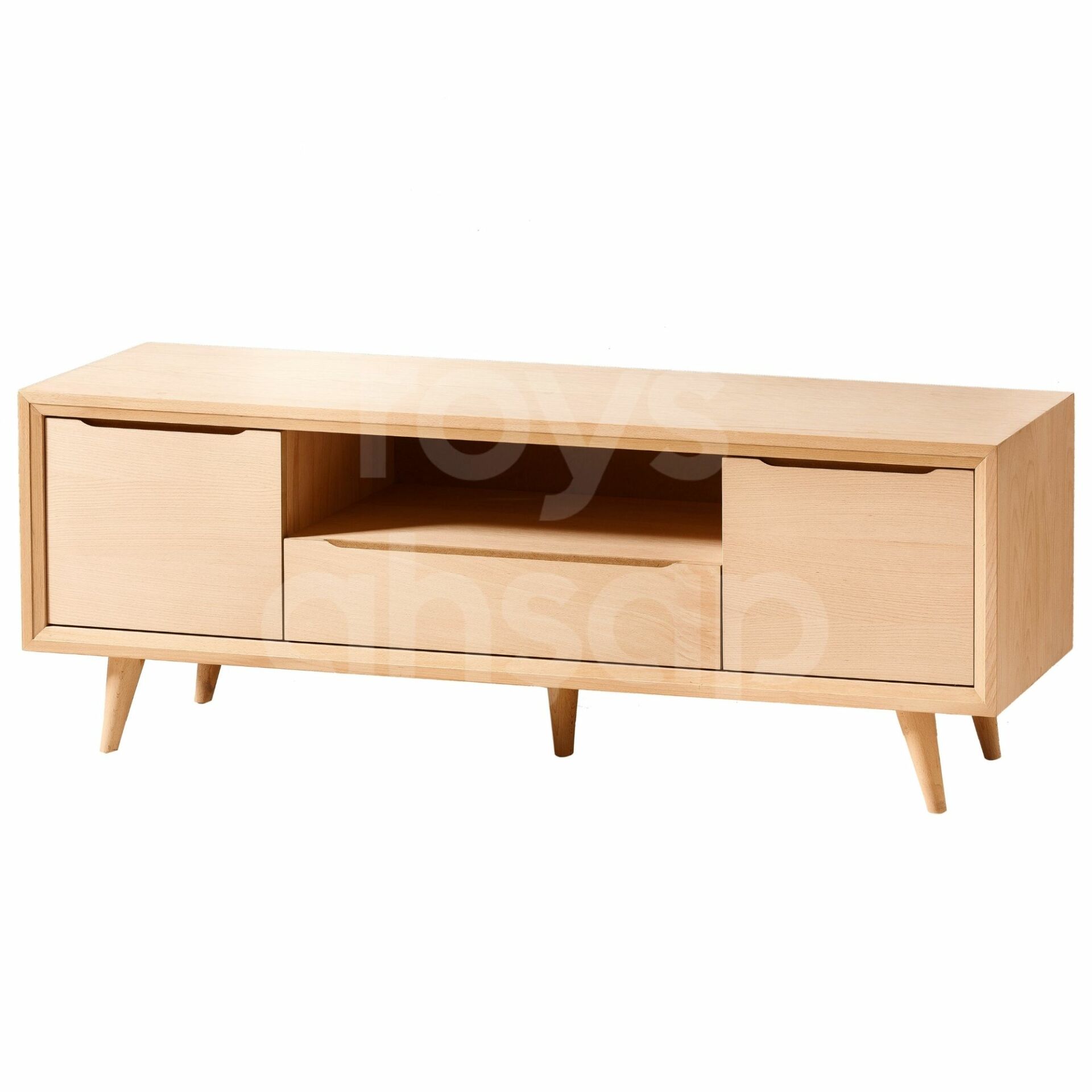 Roys Ahşap 4536 Masif Ham 160 Cm Retro Tv Ünitesi