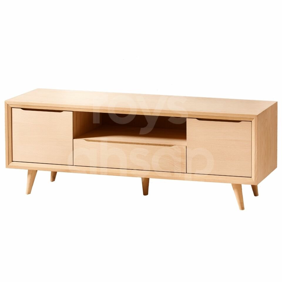 Roys Ahşap 4536 Masif Ham 160 Cm Retro Tv Ünitesi