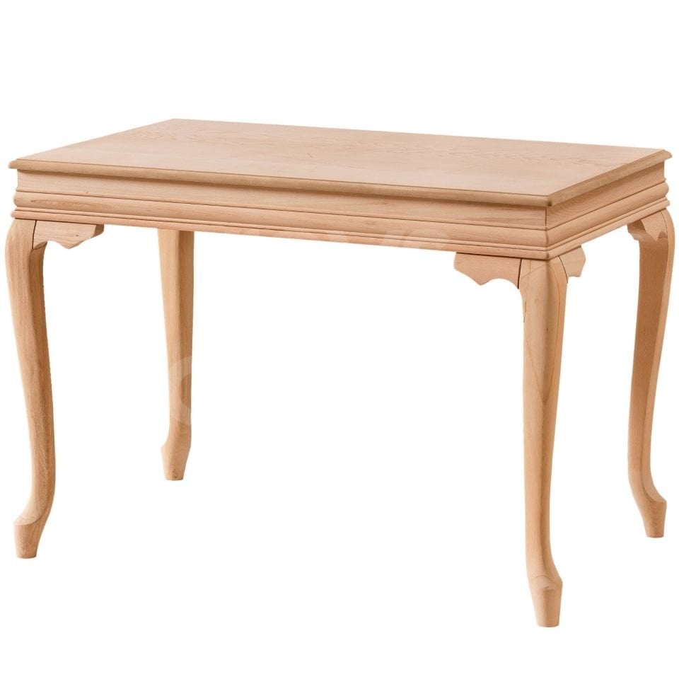Roys Ahşap 5147 Masif Ham 110 Cm Lükens Sabit Yemek Masası