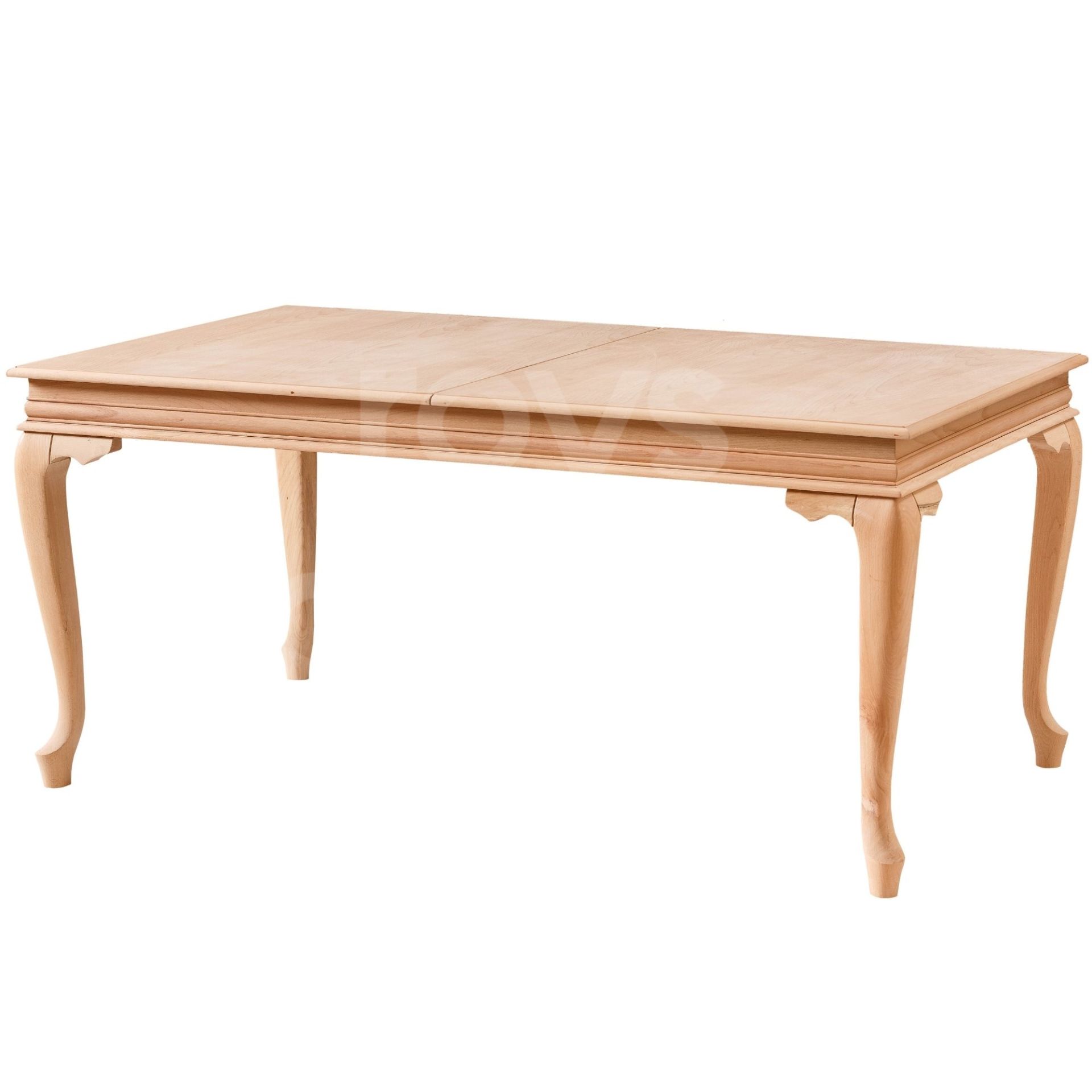 Roys Ahşap 5154 Masif Ham 170 Cm Lükens İlaveli Yemek Masası