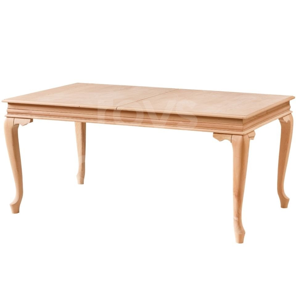 Roys Ahşap 5154 Masif Ham 170 Cm Lükens İlaveli Yemek Masası