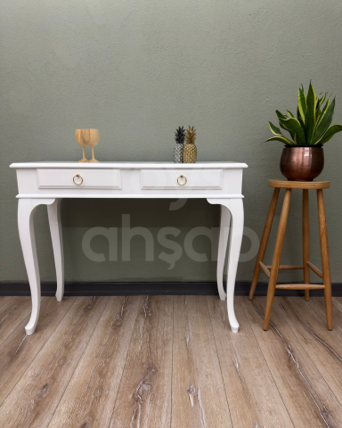Roys Ahşap 100 Cm Çekmeceli Beyaz Lake Dresuar