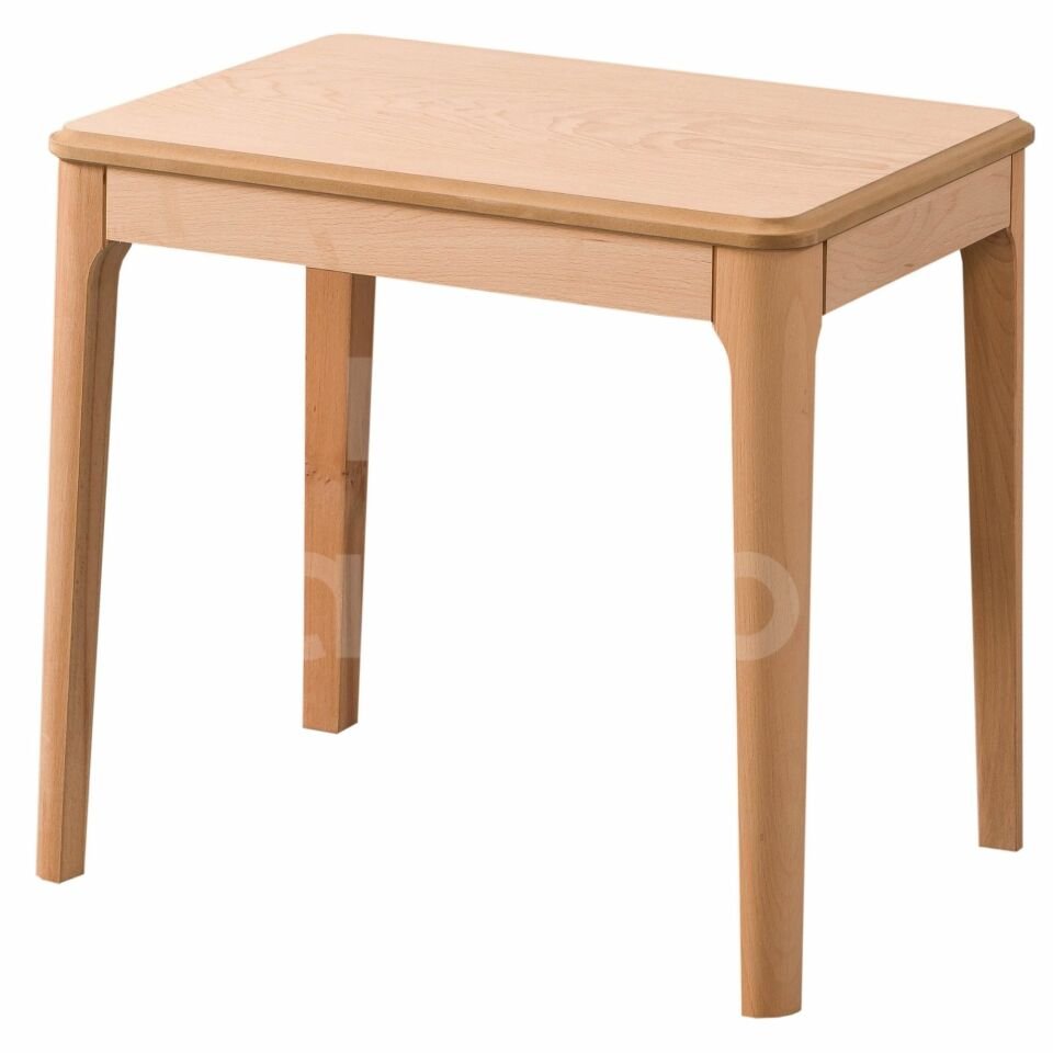 Roys Ahşap 4182 Masif Ham Soft Kayın Yan Sehpa