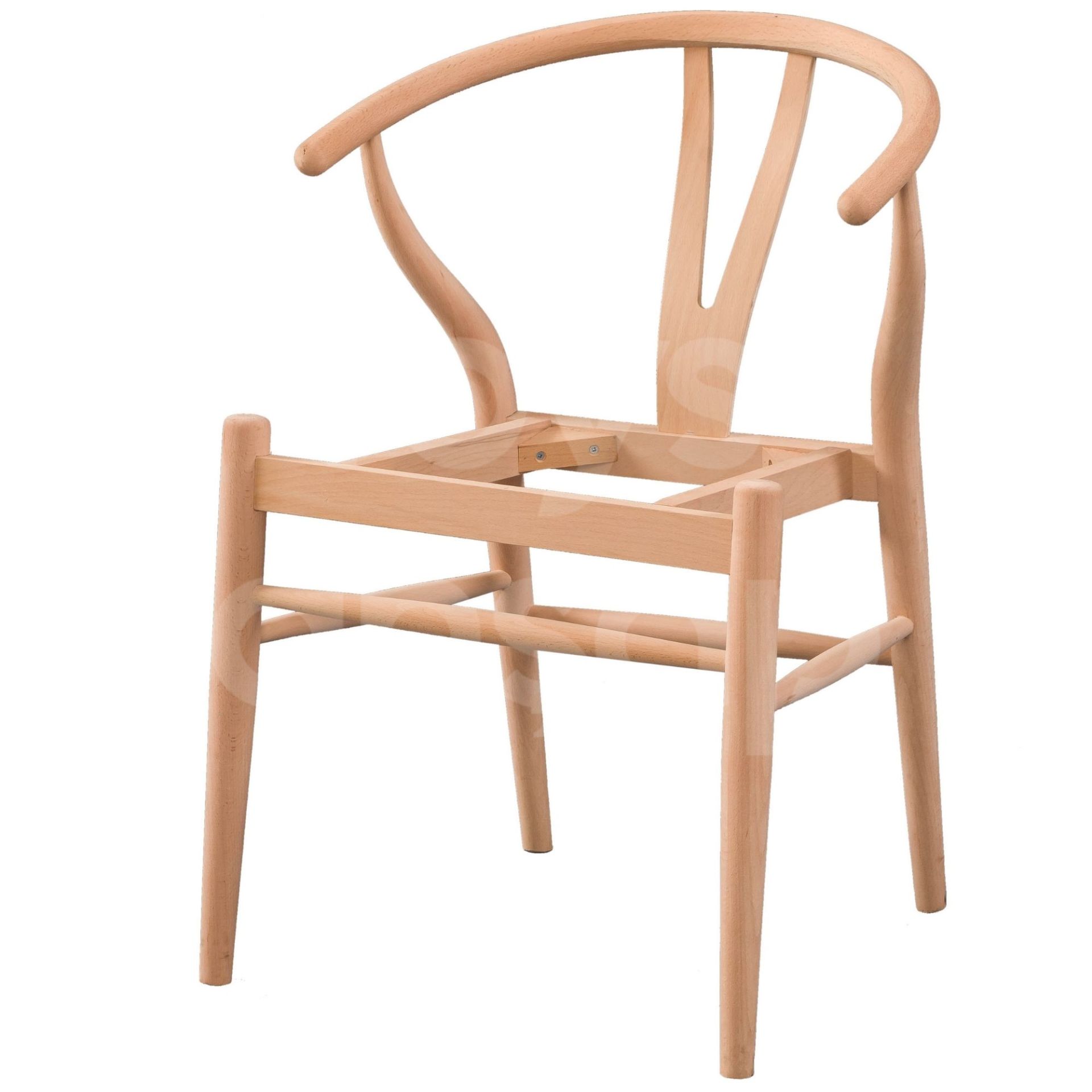 Roys Ahşap 5887 Masif Ham Danish Sandalye