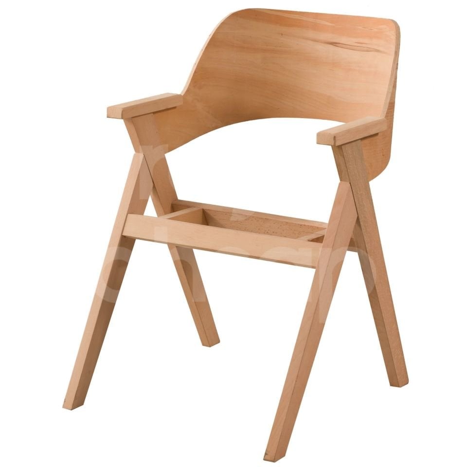 Roys Ahşap 5920 Masif Ham Cide Sandalye