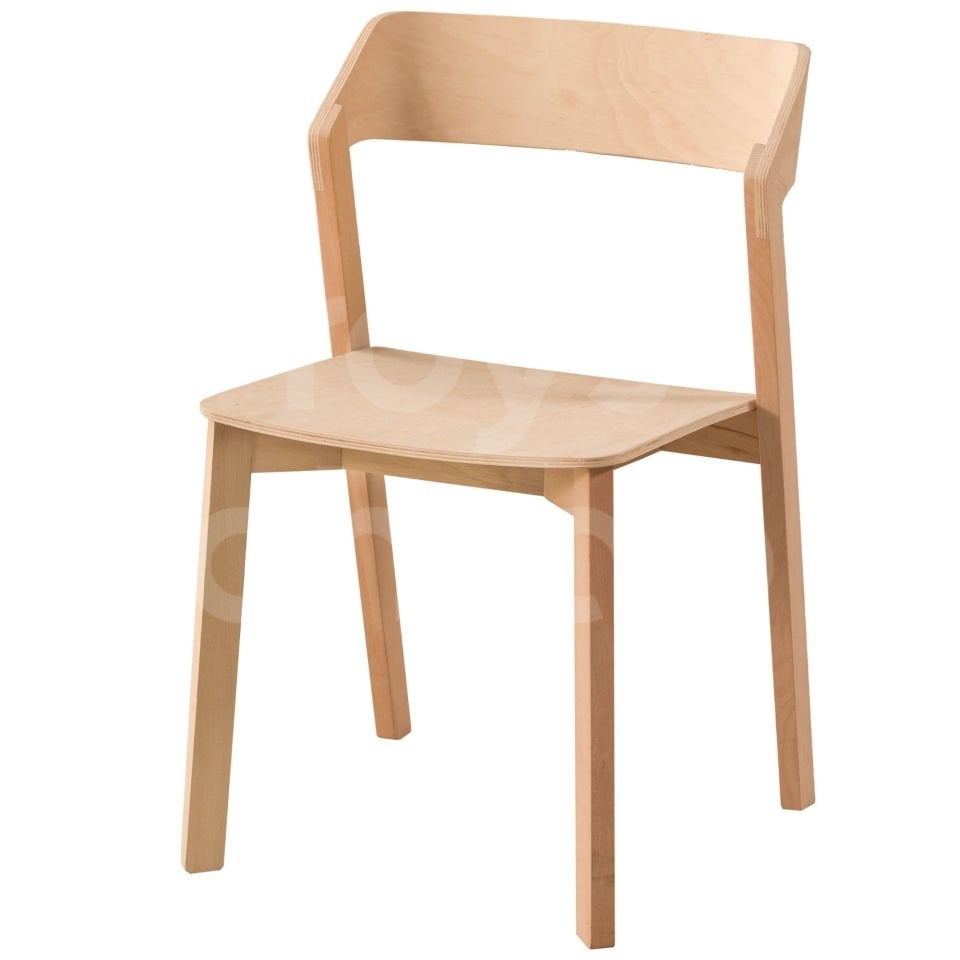Roys Ahşap 5921 Masif Ham Arden Sandalye