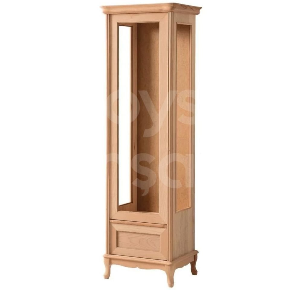 Roys Ahşap 6518 Masif Ham Boy Camlı Kaşıklık
