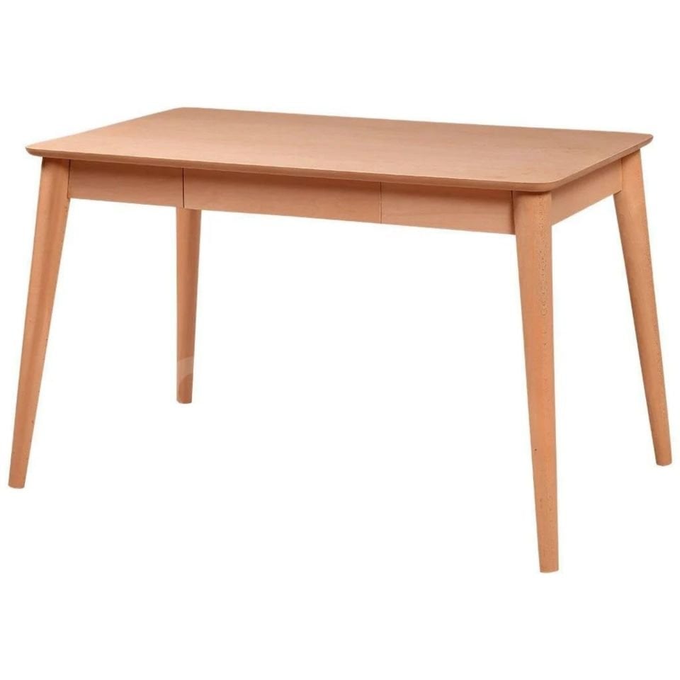 Roys Ahşap 5233 Masif Ham 120 Cm Retro Çalışma Masası