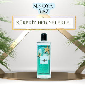 Sekoya Kolonya Yaz 250 ml. Cam Şişe Nemlendiricili