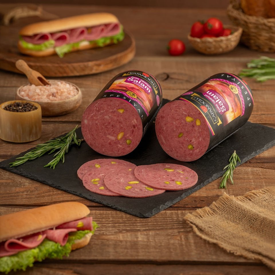 Fıstıklı İspanyol Salam 250g