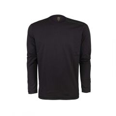 VAV Baseti-04 Uzun Kol Sweatshirt Siyah XS