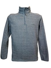 BLACKSPADE Polar Sweatshirt Gri Çizgili XXL