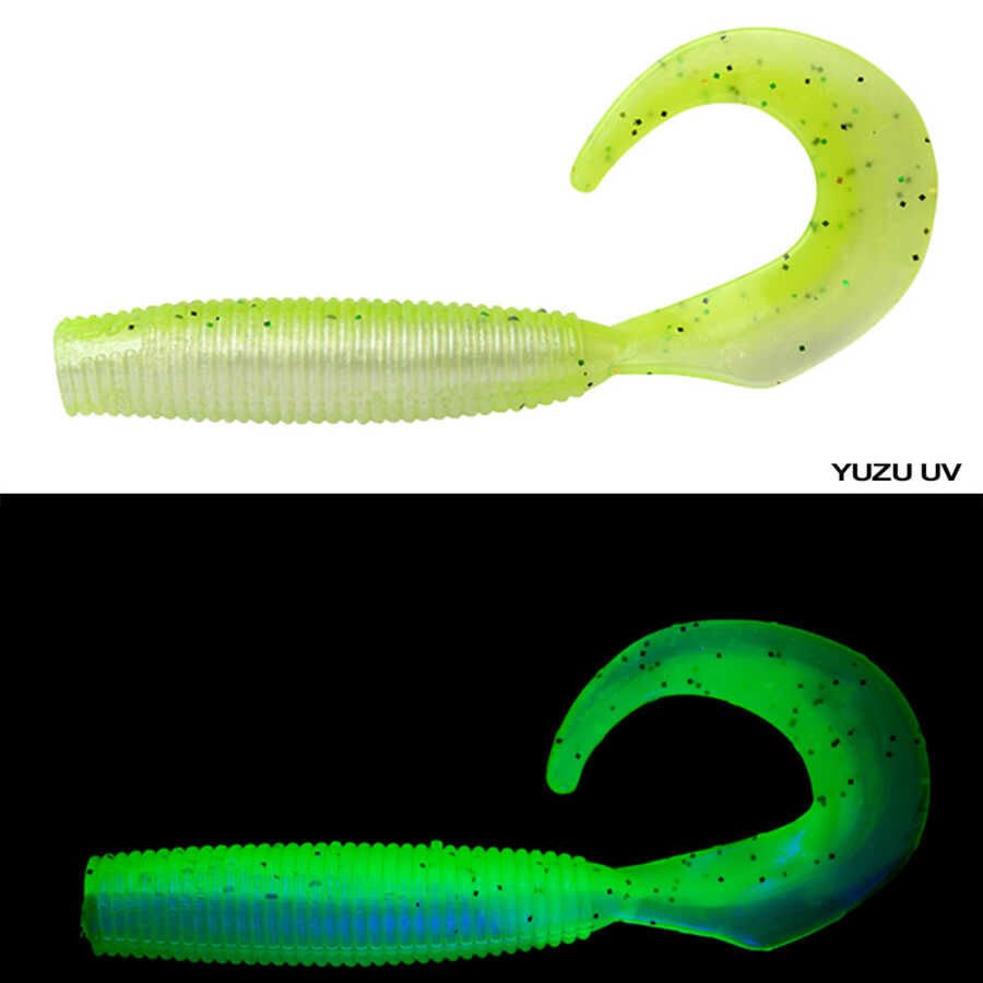 DAIWA BAIT JUNKIE 10 CM GRUB , YUZU UV