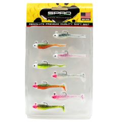 SPRO Ready 4 Fish Sil. Yem & Jig Head Seti G5 1/8