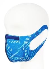 BLACKSPADE Unisex Koruyucu Maske Işık Desen M