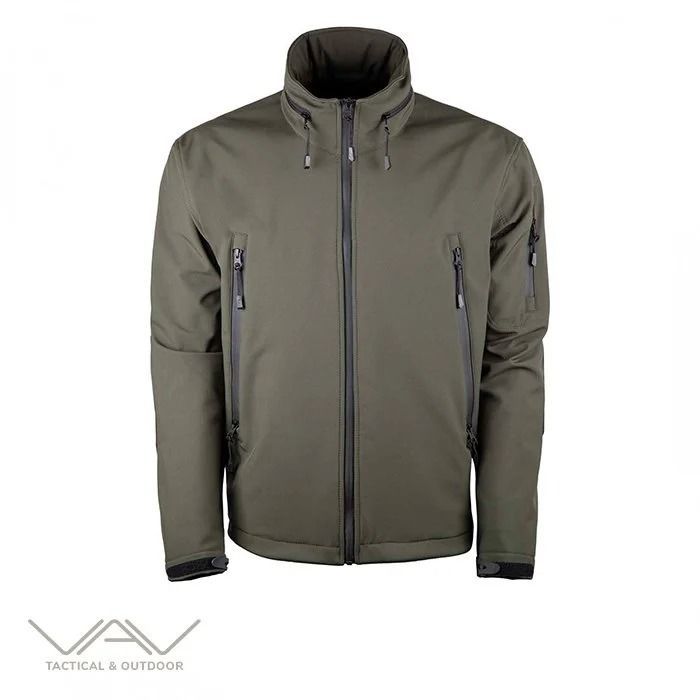 VAV Shell HT-04 Softshell Mont Haki XXL