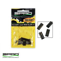 D. SPRO Twin Crimps İkili Sıkma Burcu 1.1MM 1/25