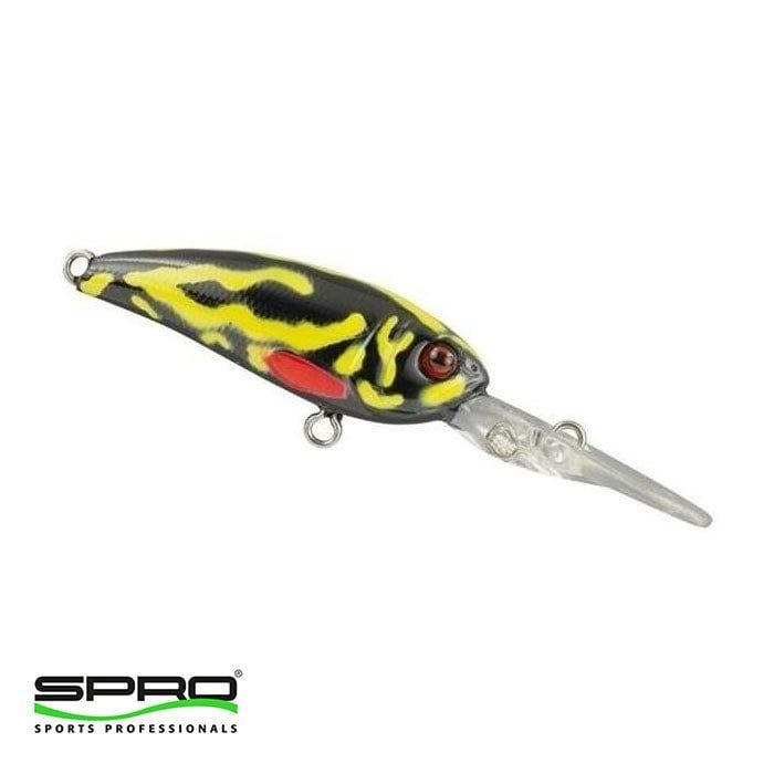 D. SPRO Chibi Shad 40 LL Au. Poison Frog Maket Yem