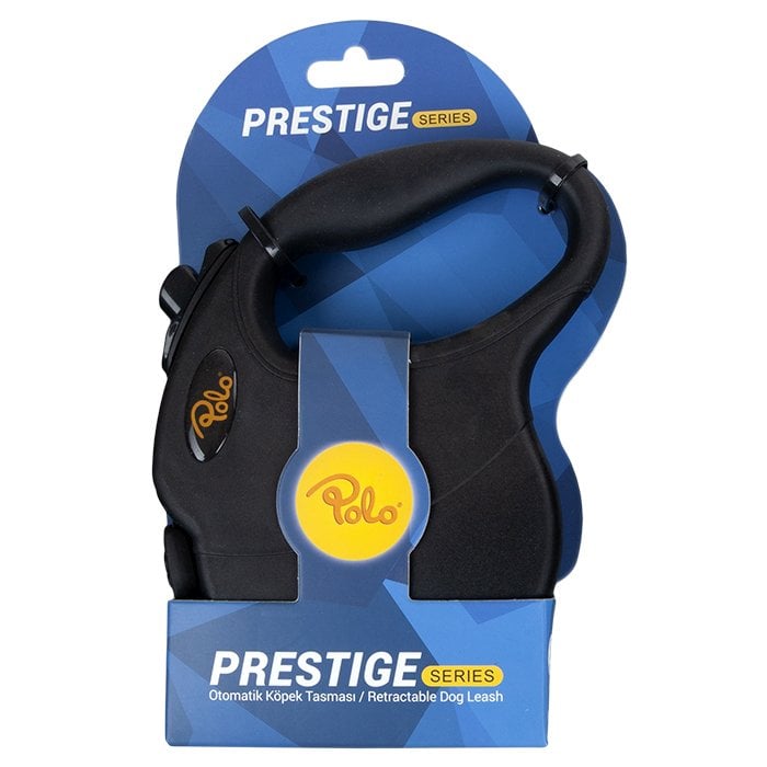 POLO PRESTİGE SİYAH OTO TASMA XS 3M/8 KG