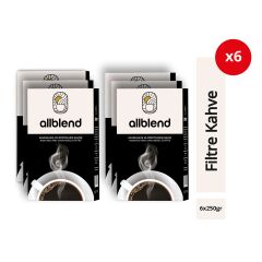 AllBlend Filtre Kahve 250 gr. x 6 Adet