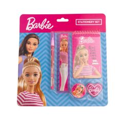 Barbie Kalpli Kırtasiye Seti