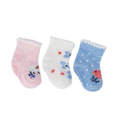 Bulutlu Renklı Çoraplar Kız Bebek