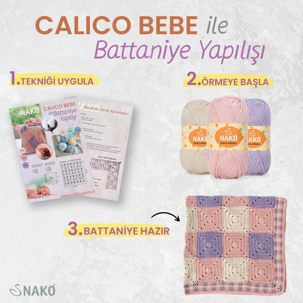 Calico Bebe Kit Pembe