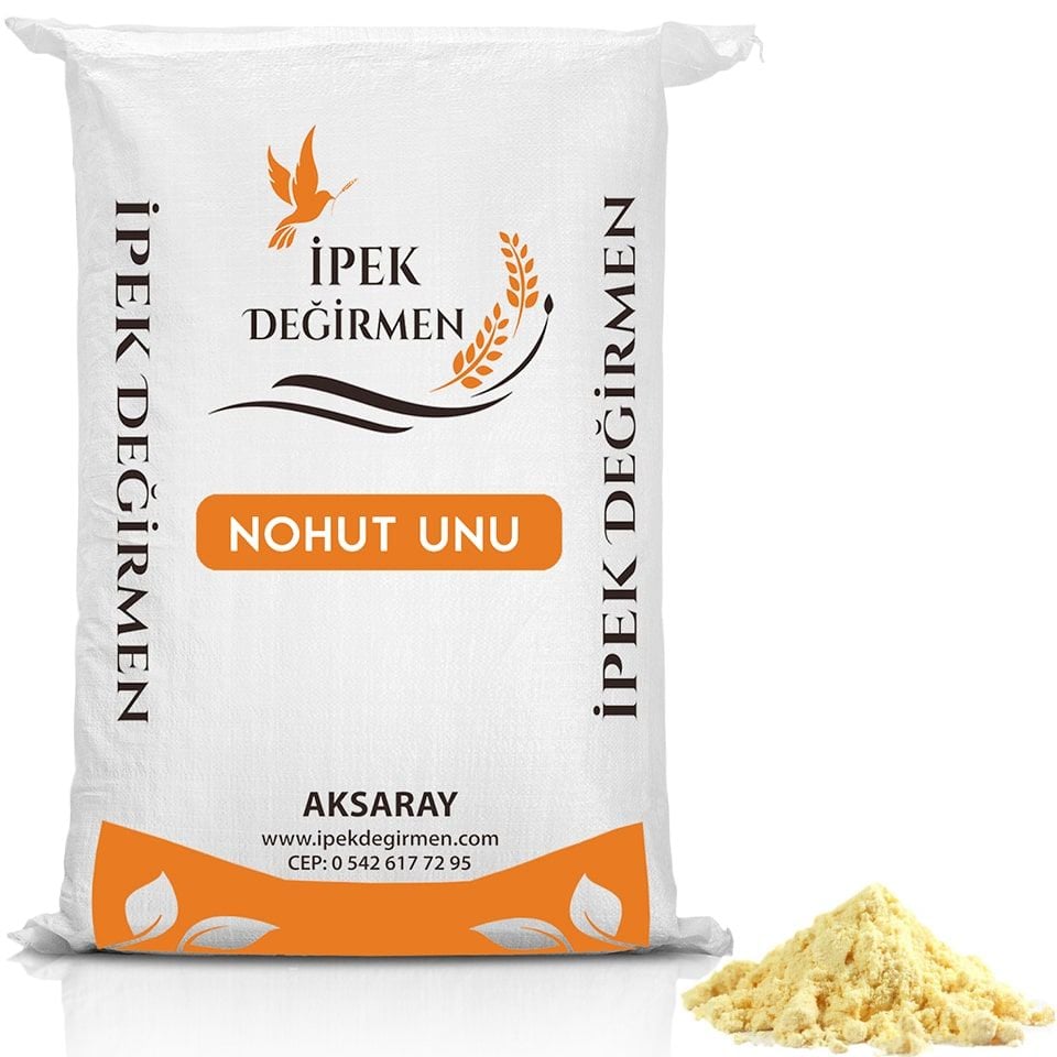 İpek Değirmen Glutensiz Nohut Unu Doğal Katkısız Taş Değirmen Unu