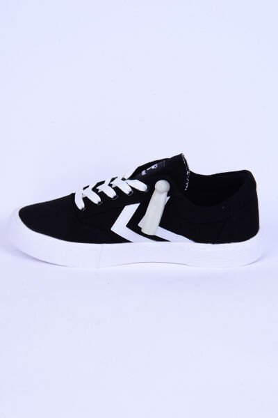 Hummel 900521-2001 Wivo Kumaş File Detaylı Kauçuk Taban Rahat Hafif Esnek Siyah Günlük Unisex Sneaker Ayakkabı