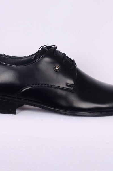 Pierre Cardin 7030 Derı Erkek Sıyah Açma Klasık Ayakkabı