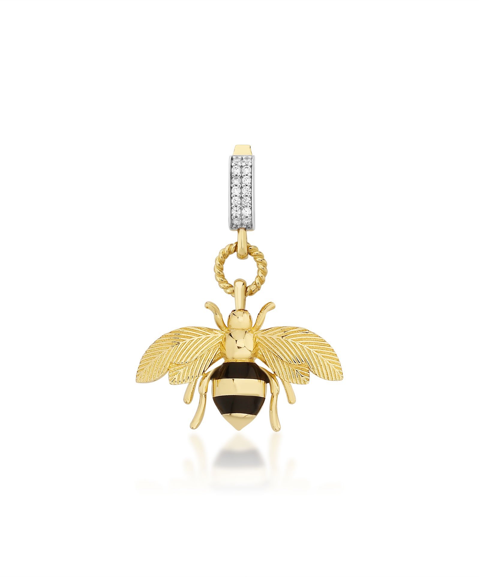 Bee Mine Koleksiyonu Altın Arı Charm