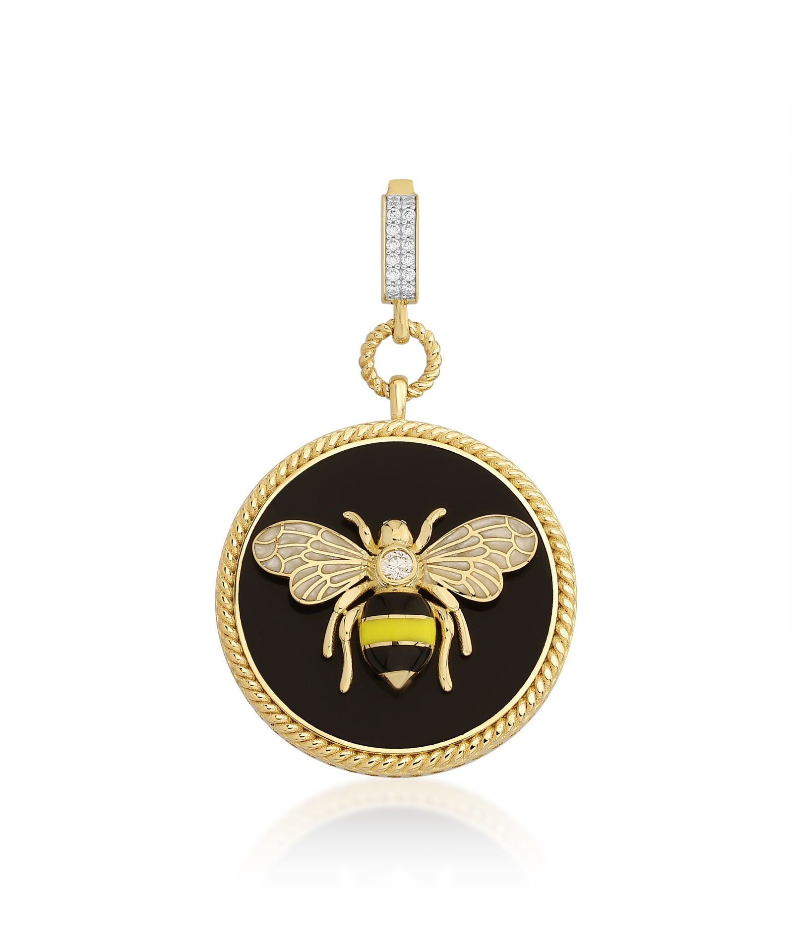 Bee Mine Koleksiyonu Altın Arı Charm