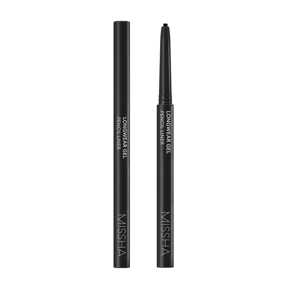 MISSHA LONGWEAR GEL PENCIL LINER TITAN BLACK