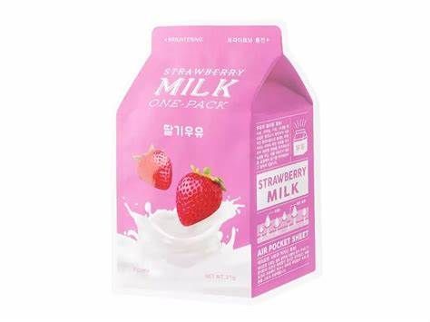 APIEU MILK ONE PACK STRAWBERRY 21G