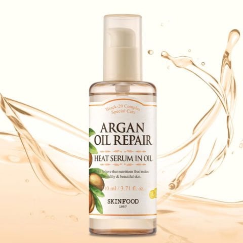 SKINFOOD SKINFOOD ARGAN OIL REPAIR PLUS HEAT SERUM IN OIL