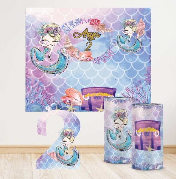 Deniz Kızı Konseptli Mini 3 Paket
