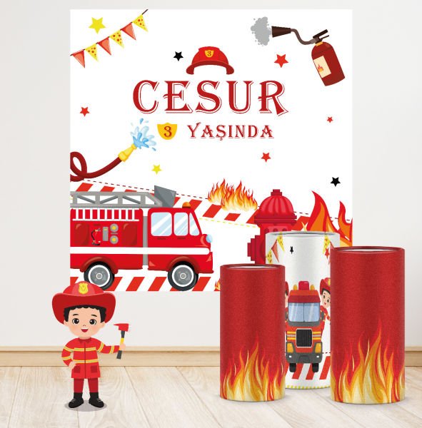 İtfaiye Konseptli Efsane 3 Paket