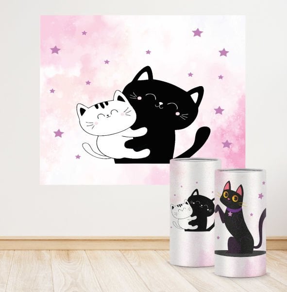 Kedi Konseptli Mini 4 Paket