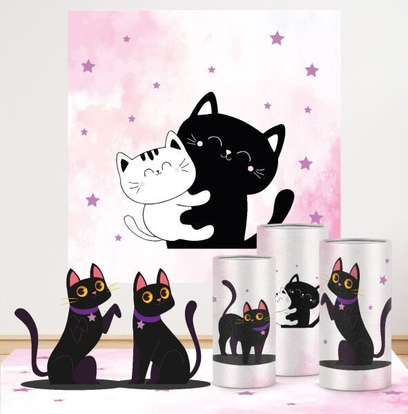 Kedi Konseptli Mega 3 Paket