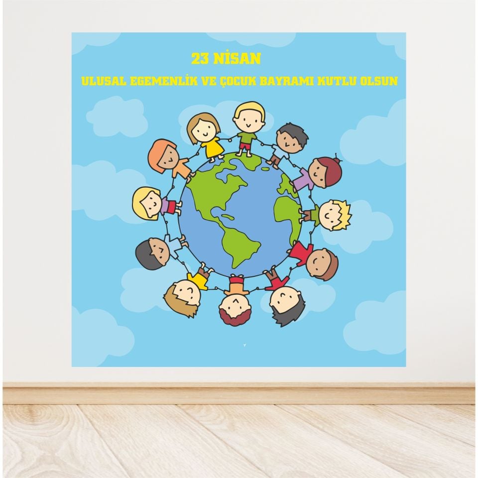 23 Nisan Temalı Afiş