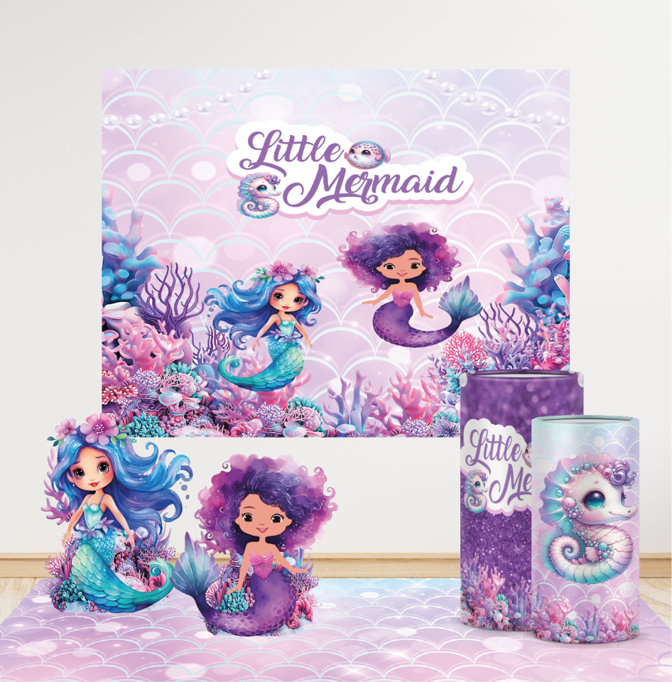 Deniz Kızı Konseptli Mini 1 Paket