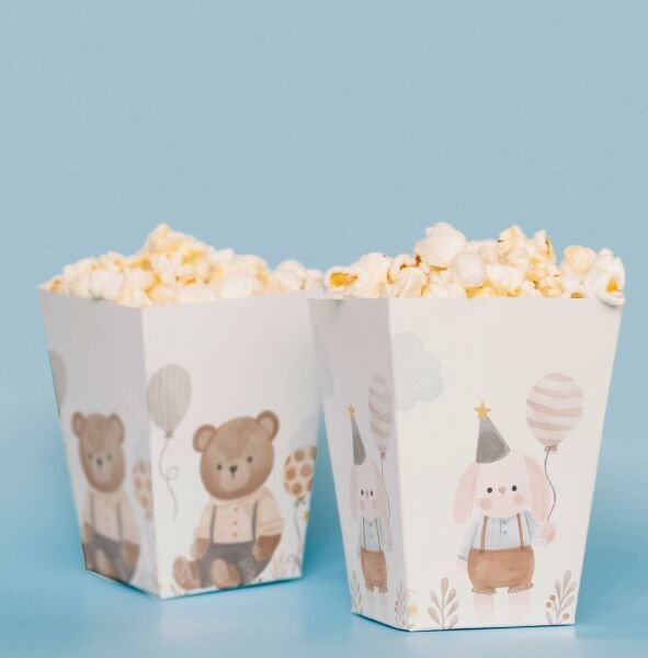 Cute Toys Temalı Pop Corn Kutusu