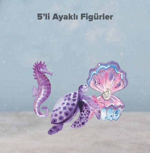 Pembe Deniz Altı Figürleri