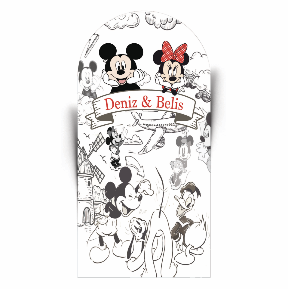 Edda Jumbo Tekli Pano - Mickey Mouse