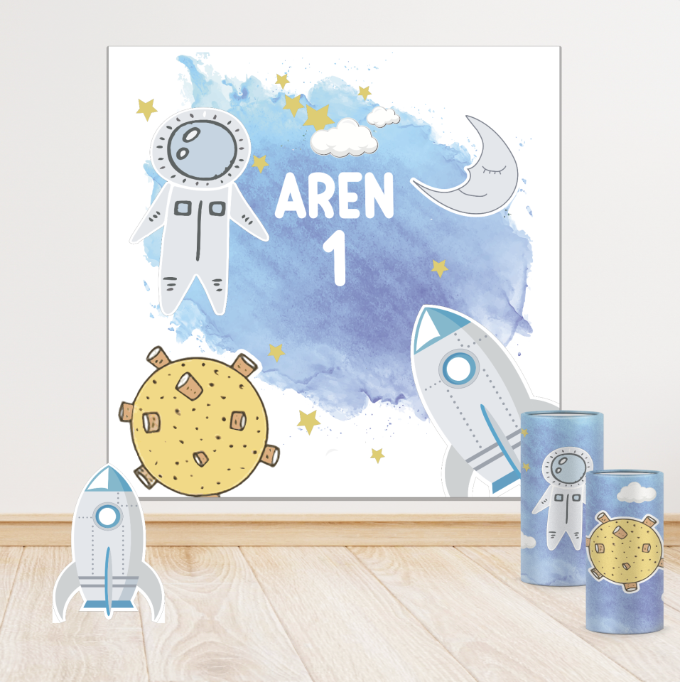 Uzay Konseptli Mega 4 Paket