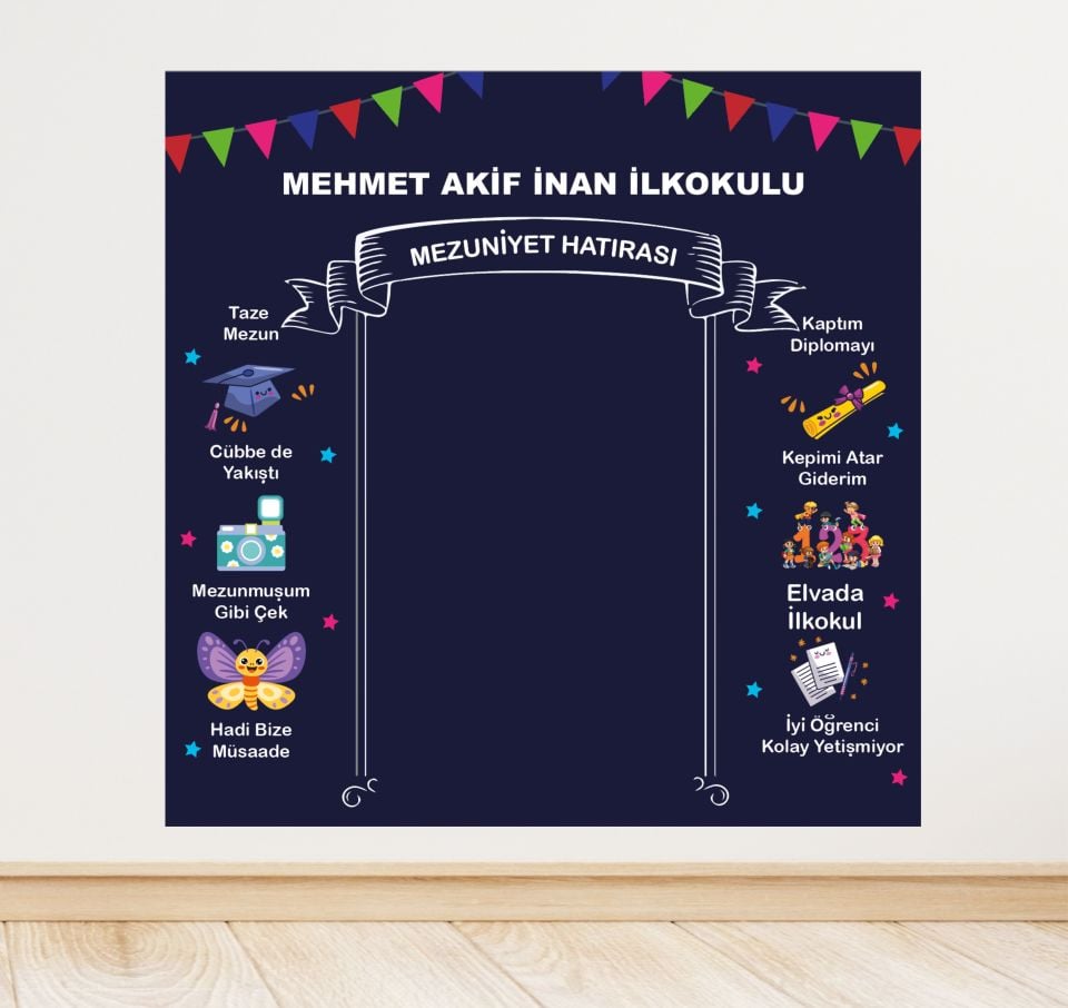 Mezuniyet Hatırası Temalı Afiş