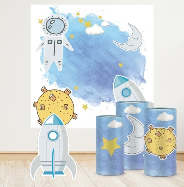 Astronot Konseptli Mega 2 Paket