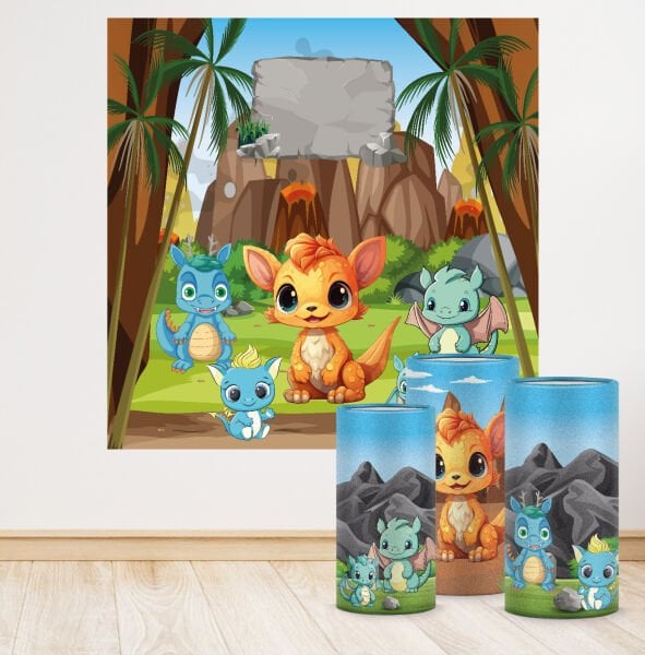 Baby Dragon Konseptli Efsane 4 Paket