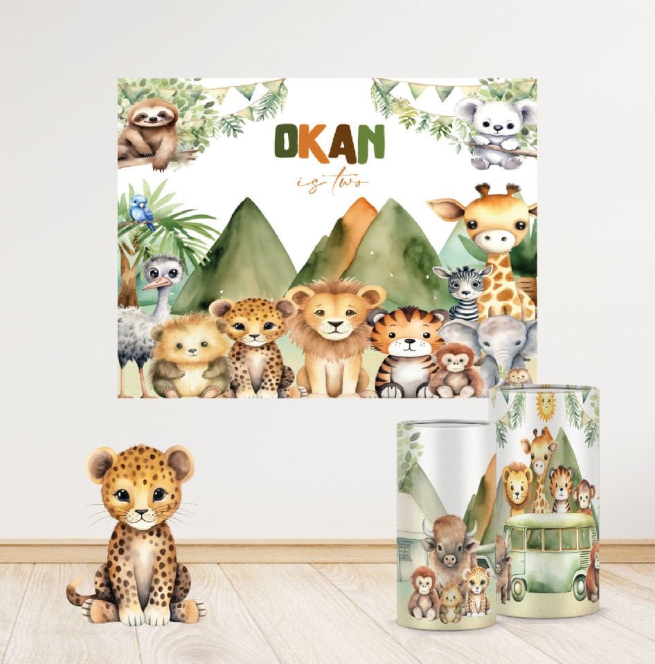 Safari Konseptli Mini 3 Paket