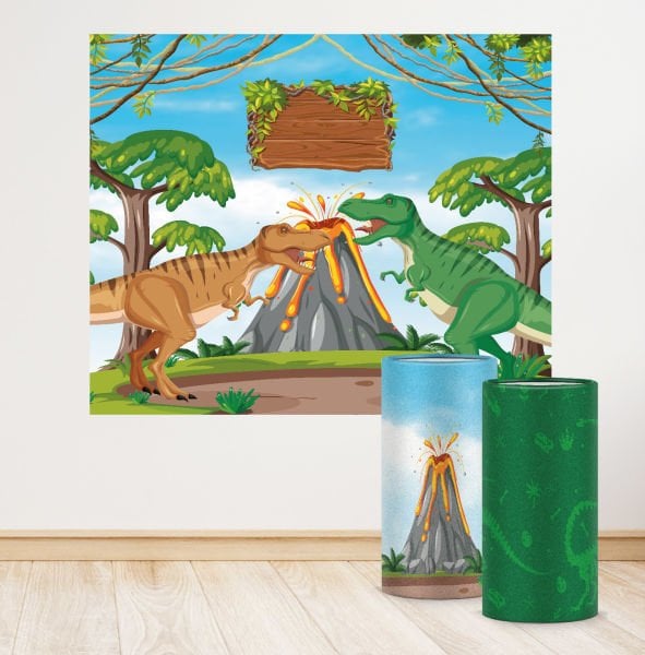 Dinozor Konseptli Mini 4 Paket